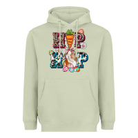 Matcha Western hip hop bunny Easter Day Heavyweight Hoodie - CowGirlArtShop
