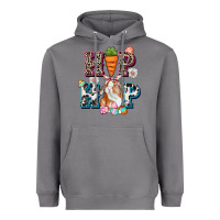 Storm Western hip hop bunny Easter Day Heavyweight Hoodie - CowGirlArtShop