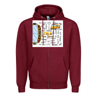 Burgundy i'm a bus driver school bus Zipper Hoodie - TumblerDesignByShophia
