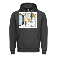 Charcoal Heather i'm a bus driver school bus Zipper Hoodie - TumblerDesignByShophia