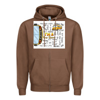 Chestnut i'm a bus driver school bus Zipper Hoodie - TumblerDesignByShophia