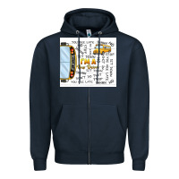 Navy i'm a bus driver school bus Zipper Hoodie - TumblerDesignByShophia