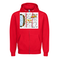 Red i'm a bus driver school bus Zipper Hoodie - TumblerDesignByShophia