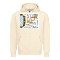 Sandshell i'm a bus driver school bus Zipper Hoodie - TumblerDesignByShophia