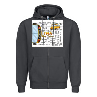 I'm A Bus Driver School Bus Zipper Hoodie | Teevron