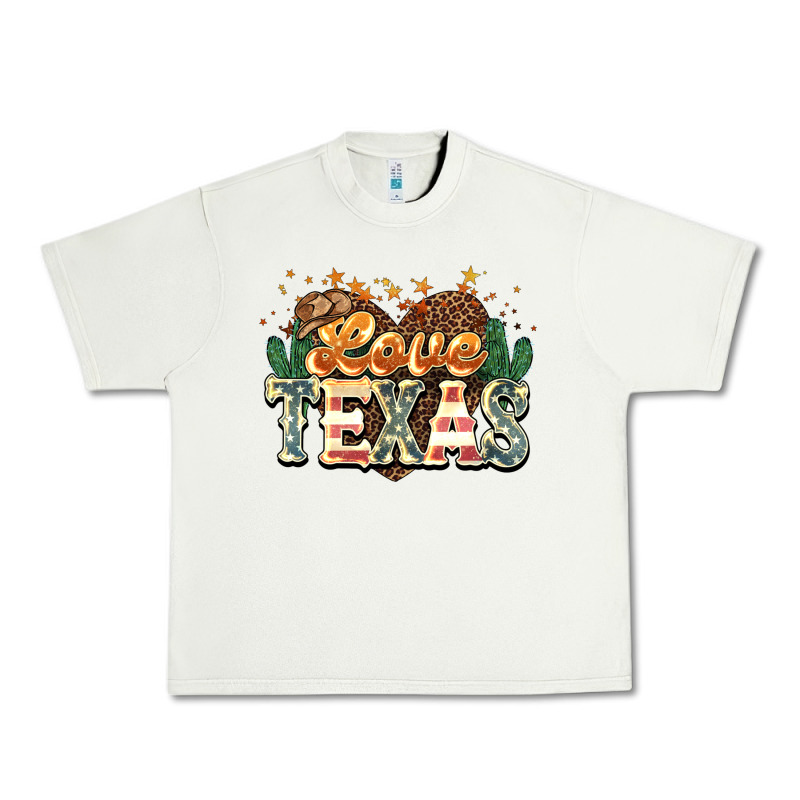 Love Texas Urban Heavy Tee by NancyCooperArtShop | Teevron