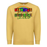 Antique Gold Rainbows pinches good luck wisher St. Patrick's Premium Sweatshirt - CowGirlArtShop