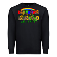 Black Rainbows pinches good luck wisher St. Patrick's Premium Sweatshirt - CowGirlArtShop