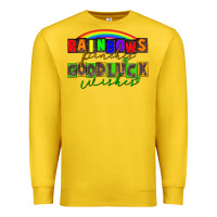 Lemon Rainbows pinches good luck wisher St. Patrick's Premium Sweatshirt - CowGirlArtShop
