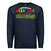 Navy Rainbows pinches good luck wisher St. Patrick's Premium Sweatshirt - CowGirlArtShop