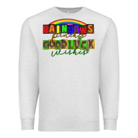 Oatmeal Heather Rainbows pinches good luck wisher St. Patrick's Premium Sweatshirt - CowGirlArtShop