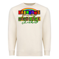 Sandshell Rainbows pinches good luck wisher St. Patrick's Premium Sweatshirt - CowGirlArtShop