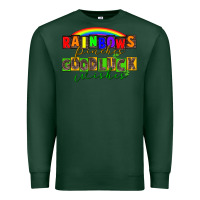 Sports Green Rainbows pinches good luck wisher St. Patrick's Premium Sweatshirt - CowGirlArtShop