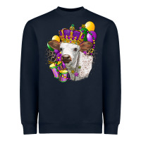 Mardi Gras Longhorn Calf Heavyweight Sweatshirt | Teevron