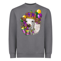Storm Mardi Gras Longhorn Calf Heavyweight Sweatshirt - LillyAllenDesigns