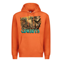 Carrot Long live Cowboys boots hat Premium Hoodie - HowdyJamesFarm