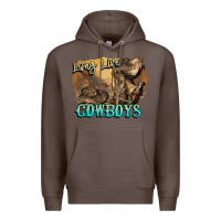Coffee Long live Cowboys boots hat Premium Hoodie - HowdyJamesFarm