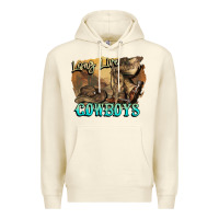 Sandshell Long live Cowboys boots hat Premium Hoodie - HowdyJamesFarm
