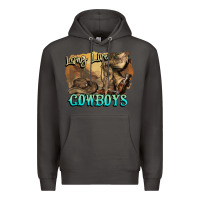 Smoke Long live Cowboys boots hat Premium Hoodie - HowdyJamesFarm