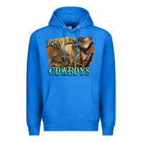 True Royal Long live Cowboys boots hat Premium Hoodie - HowdyJamesFarm