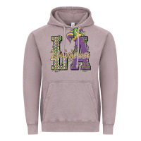 Vintage Zinc louisiana mardi gras Vintage Hoodie - MaliasSmallBusiness