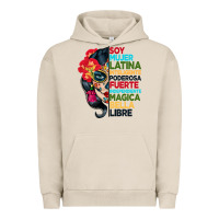 Pigment French Oak sugar skull women hispanic heritage month Urban Hoodie - BundleAndBundleShop