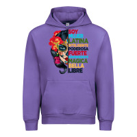 Tulip sugar skull women hispanic heritage month Urban Hoodie - BundleAndBundleShop