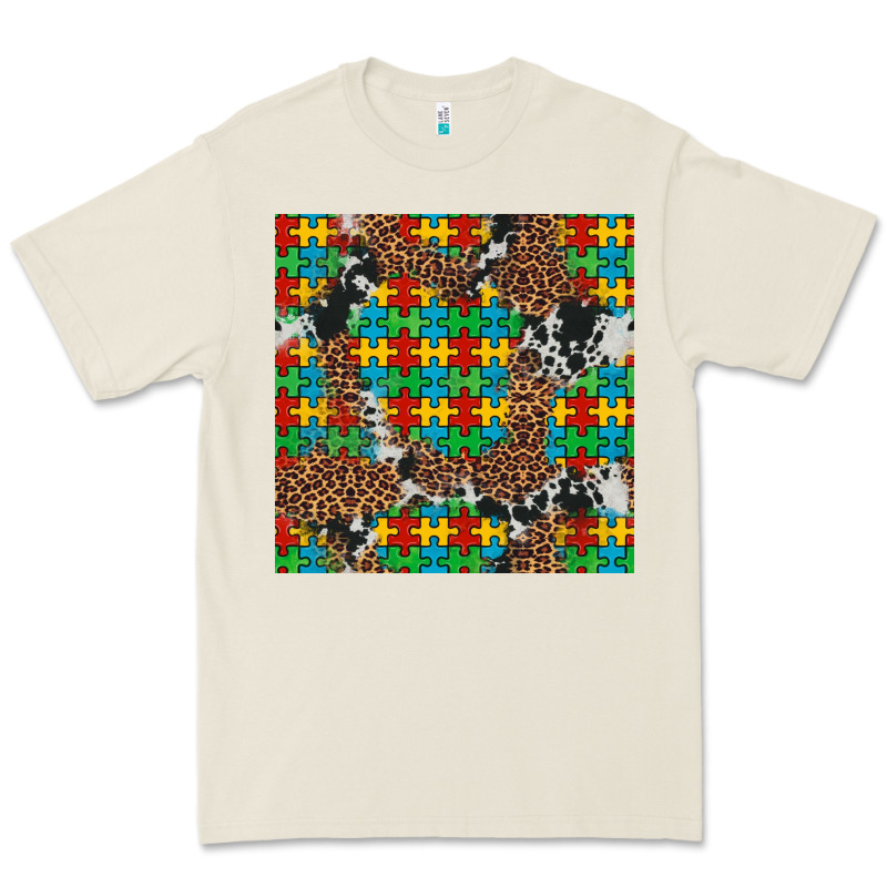 Western Autism Seamless Pattern Premium Tee by Artiststas | Teevron