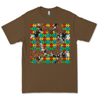 Cacao western autism seamless pattern Premium Tee - Artiststas