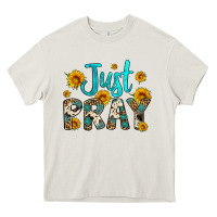 Cream just pray Heavy Core Tee - Artiststas