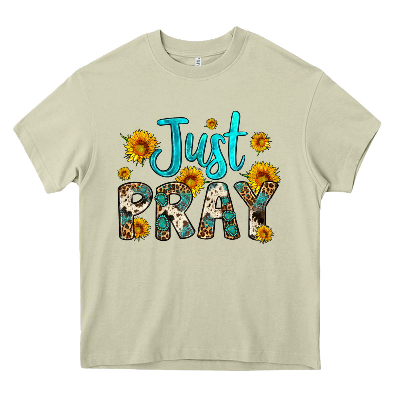 Just Pray Heavy Core Tee by Artiststas | Teevron