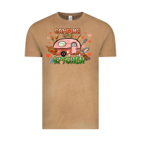 Vintage Camel camping is my kitchen Vintage Tee - NancyCooperArtShop