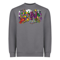 Storm RN Registered Nurse Mardi Gras Heavyweight Sweatshirt - LillyAllenDesigns