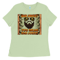 Matcha dad jokes you mean rad jokes Ladies Tee - Artiststas
