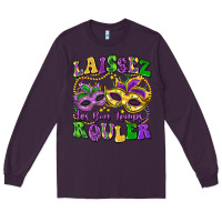 Plum laissez les bon temps rouler Long Sleeve Tee - LillyAllenDesigns