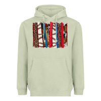 Matcha Baseball brushstroke Heavyweight Hoodie - HowdyJamesFarm