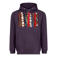 Baseball Brushstroke Heavyweight Hoodie | Teevron