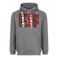 Storm Baseball brushstroke Heavyweight Hoodie - HowdyJamesFarm