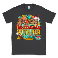 Smoke she works willingly with her hands teacher Classic Tee - NancyCooperArtShop