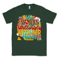 Sports Green she works willingly with her hands teacher Classic Tee - NancyCooperArtShop