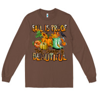 Chestnut Fall is proof that change is beautiful Long Sleeve Tee - RanaPortraitStore