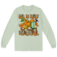 Matcha Fall is proof that change is beautiful Long Sleeve Tee - RanaPortraitStore