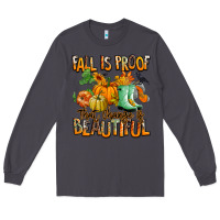 Smoke Fall is proof that change is beautiful Long Sleeve Tee - RanaPortraitStore