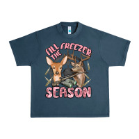 Midnight Navy fill the freezer season Urban Heavy Tee - MaliasSmallBusiness