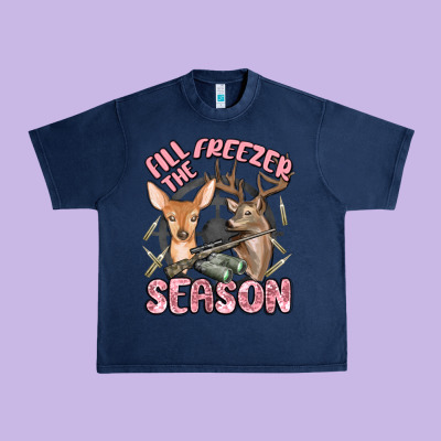 Fill The Freezer Season Urban Heavy Tee Designed By Maliassmallbusiness