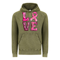 Vintage Olive Breast Cancer love Vintage Hoodie - NancyCooperArtShop