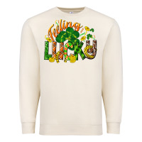 Sandshell Feeling lucky St. Patrick's Day Premium Sweatshirt - CowGirlArtShop