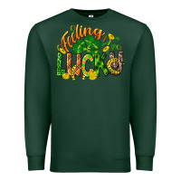 Sports Green Feeling lucky St. Patrick's Day Premium Sweatshirt - CowGirlArtShop