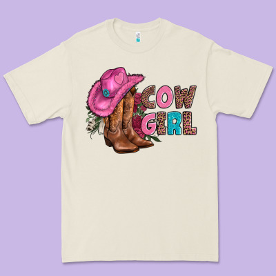 Valentine Day Boots Hat And Roses Premium Tee Designed By Adodesignshop