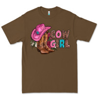 Cacao valentine day boots hat and roses Premium Tee - AdoDesignShop